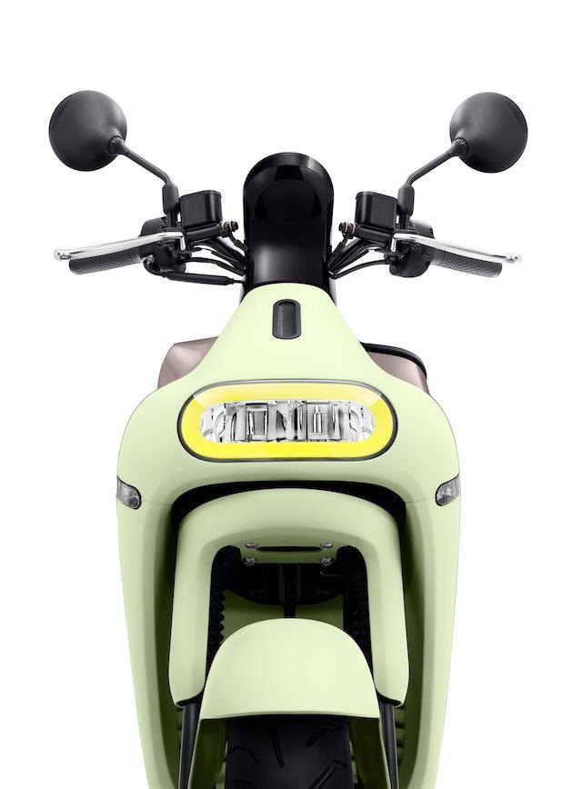 新車頭設計，有別於先前的樣貌。（圖片來源：Gogoro）