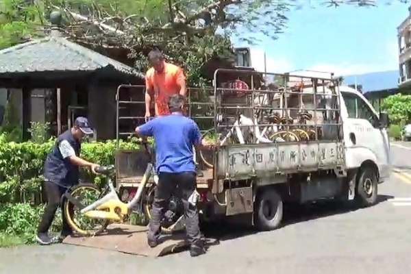2年前風光進駐現在淪為街頭垃圾 宜縣全面拖吊oBike