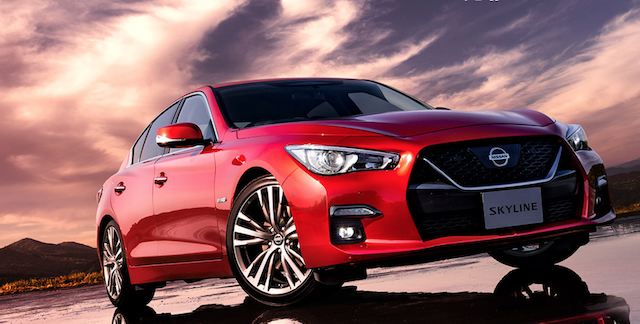 Nissan Skyline，其實就是海外版的 Infiniti Q50。
