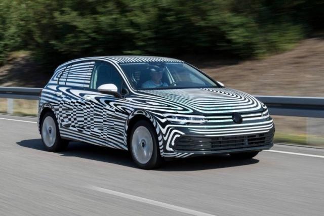 Volkswagen 發表新一代 Golf 的預告圖。