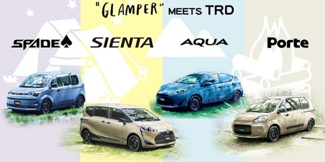 Toyota 於 10 月推出 4 款露營主題的新作品。