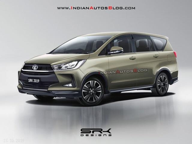 此為新 Innova 預想圖，車頭加上 LED 頭燈，讓視覺變得更有質感一些。
