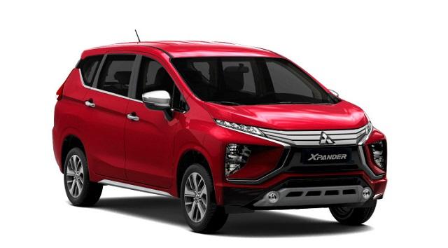 車頭造型不意外會採用家族化的 Dynamic Shield 設計，車頭特徵也與 Eclipse Cross 相似，此為現行 Xpander。