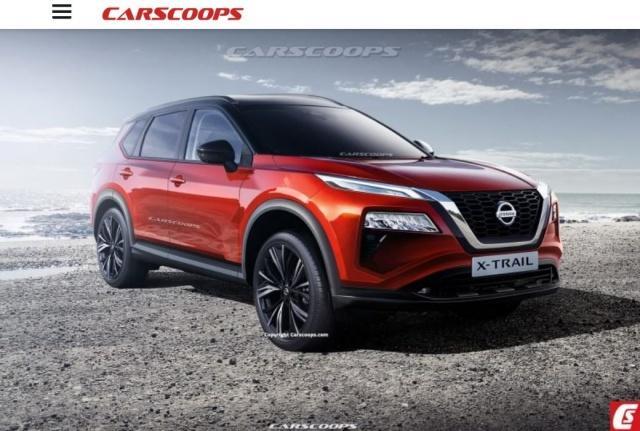 外觀造型預計會和新一代 X-Trail 看齊。圖為預想圖。