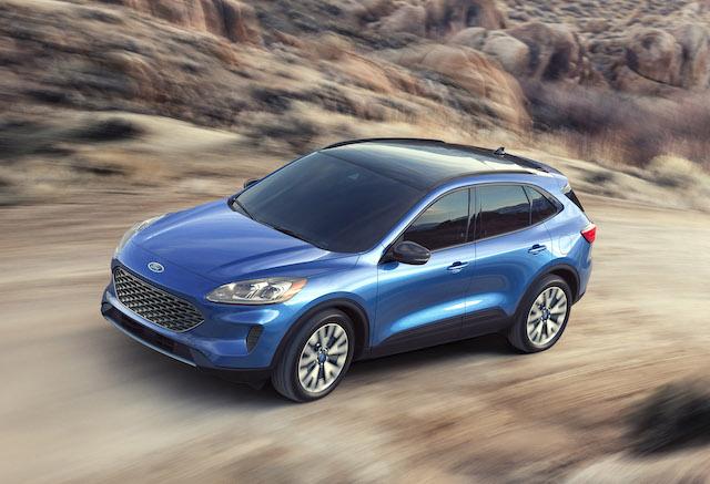 Ford Kuga 提供多種動力的車型選擇，包括插電式油電車。