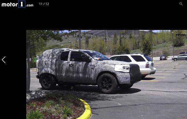 此為 Bronco 測試車，積極露出的它，已準備在今年亮相。