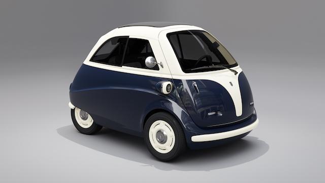 Artega 目前釋出兩種顏色的 Karo-Isetta 官方照。