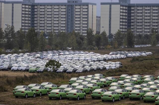 中國車市連續 3 年衰退，高速成長的時代可能已經結束了。（歐新社）