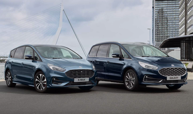 Ford Galaxy（左） 與 S-Max（右），在歐洲 MPV 銷售有重要地位。