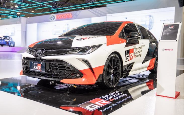Toyota Altis GR Sport 概念車現身去年台北車展，由 Toyota GAZOO Racing 部門操刀設計。