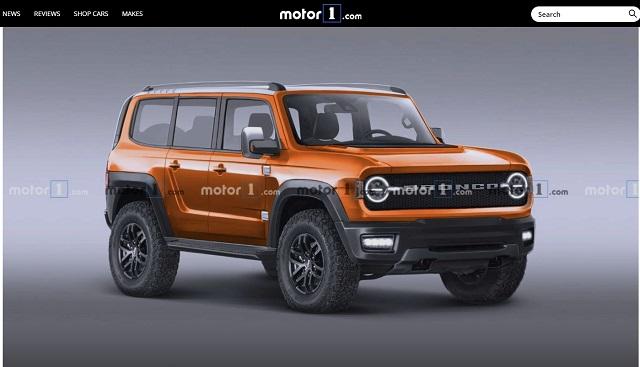此為 Bronco 預想圖。