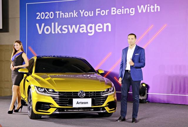 台灣福斯今日公布今年品牌規劃，並預告 Arteon 年底導入。