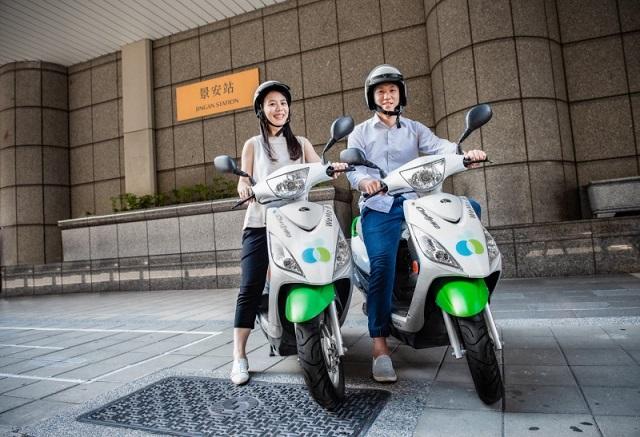 即日起至10月底，憑悠遊卡卡號，免費領取WeMo Scooter 50元騎乘金。（WeMo Scooter提供）