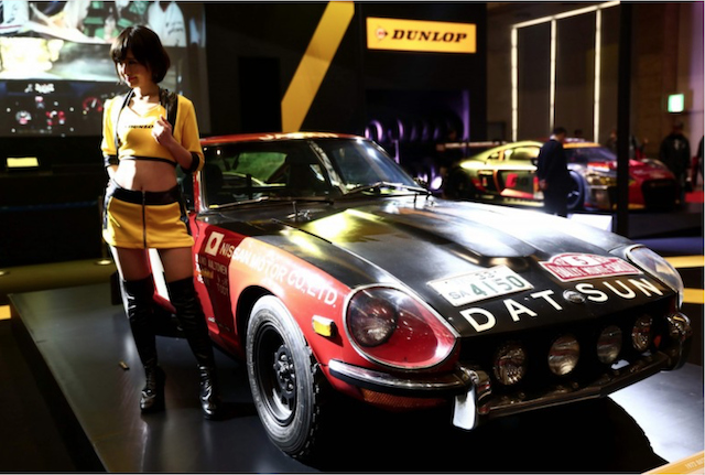 Datsun 的經典車款 1972 年 240Z。（法新）
