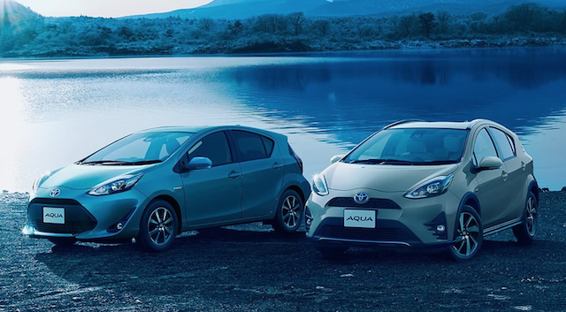 現行日本販售的 Aqua。（圖片來源：Toyota）