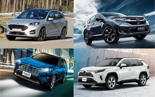 Kuga 大改款的主要對手，一為 CR-V，另一則是 RAV4。