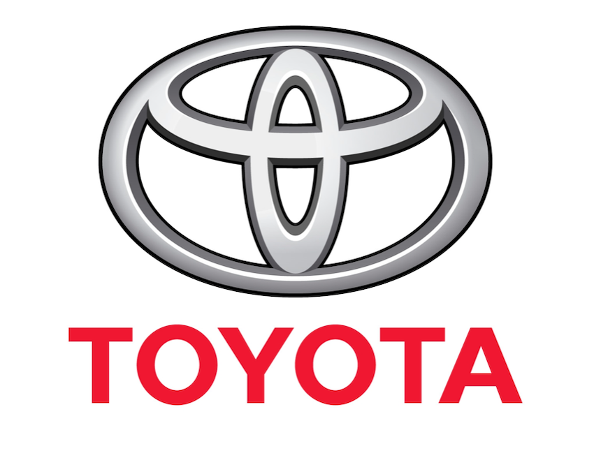 此為現行的 Toyota 廠徽