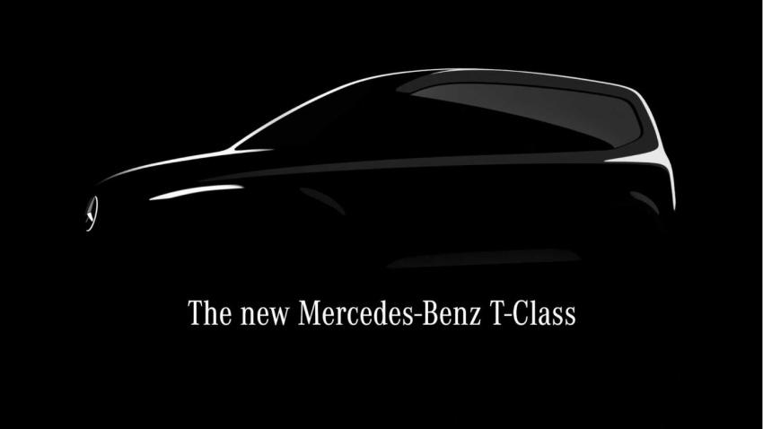賓士預告推出針對家庭消費者的全新 MPV 車款 T-Class。