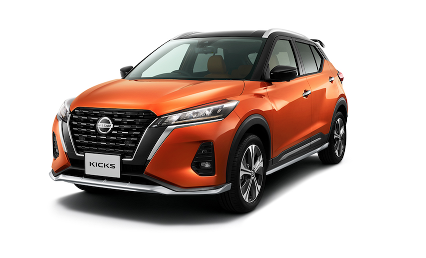 日規、泰規 Kicks 新外型，相信是未來台灣改款依據。