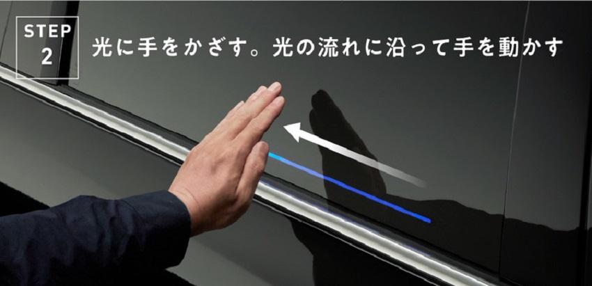 新增觸控電動感應滑門。