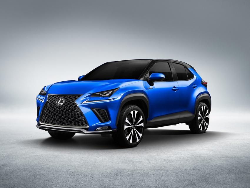 Lexus 新跨界 LBX 預計為 Yaris Cross 高級版，外媒繪製外觀預想圖。
