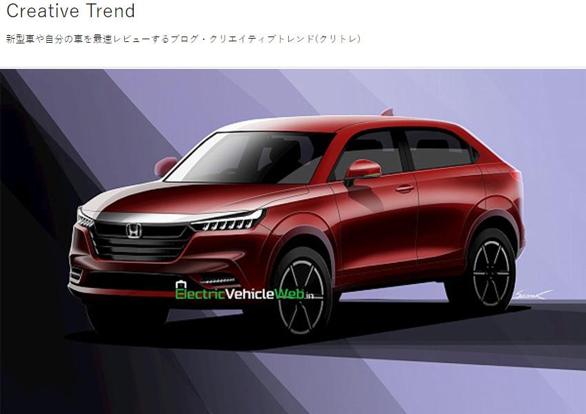 新一代 HR-V 外觀不難猜測，車頭將採用與 Odyssey、Fit 相同的新家族設計語彙。