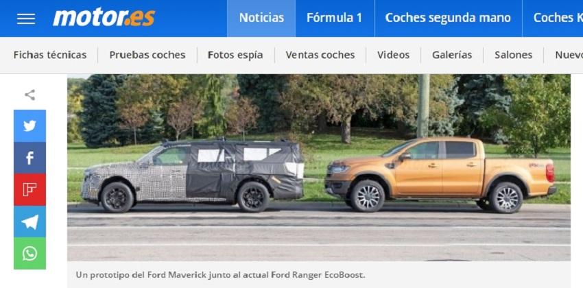 測試車連同大哥 Ranger 齊登場。