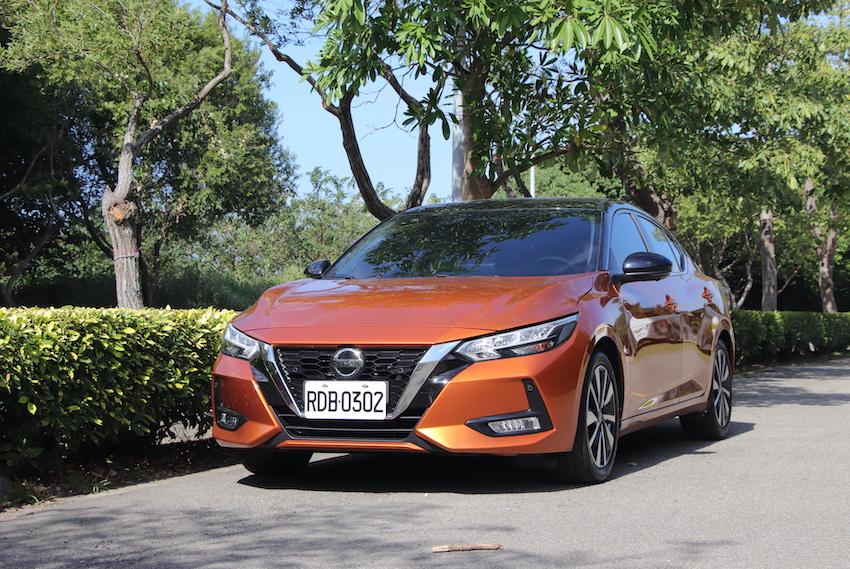 Nissan Sentra 已有超過 1500 張訂單。（攝影：記者陳英傑）
