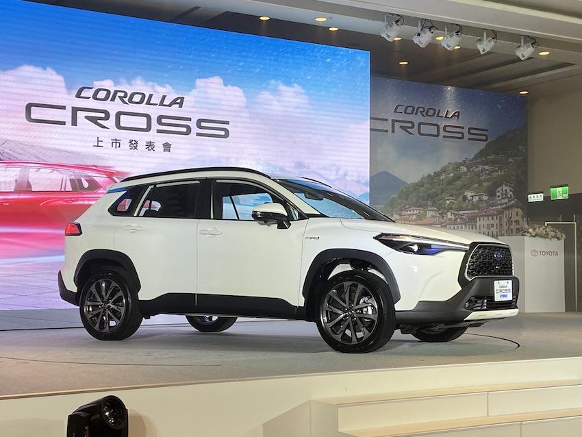 Toyota Corolla Cross 第一個月就交出破 3500 輛的成績。（攝影：記者陳英傑）