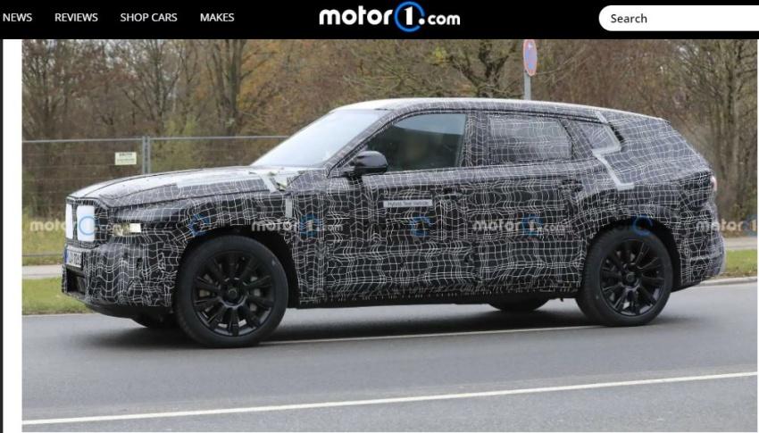 BMW X8 跑旅最新測試車曝光，最快明年下半年就會發表。