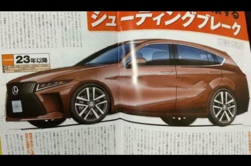 日媒稱下一代 Lexus IS 將會轉變成 Shooting Brake 獵跑車型。圖為預想圖。