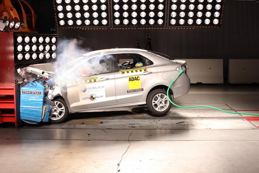 Ford Ka 小車，雖然在巴西相當熱銷，但安全性卻是不及格。
