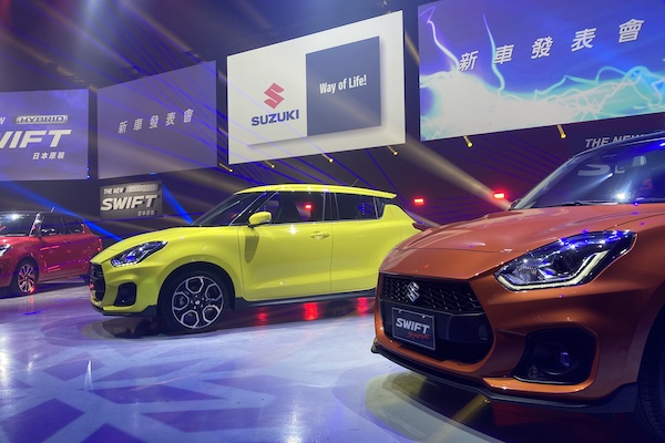 平均油耗 22km/l 的 Suzuki Swift 發表！手排油電 Swift Sport 同步上市