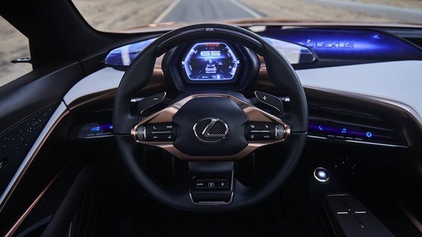 圖為 LF-1 Limitless Concept 概念車內裝。