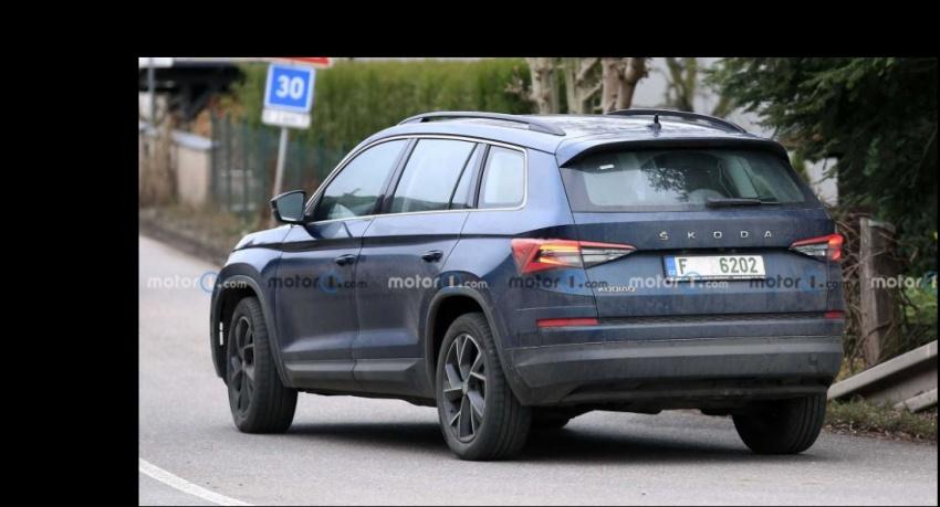 新 Kodiaq 換上新的頭燈與尾燈組。