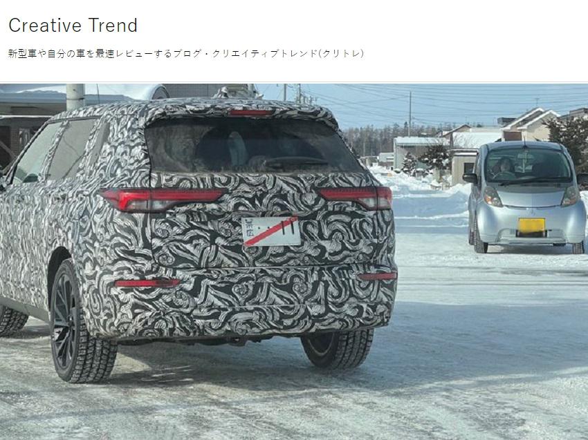 從雪地路測觀察，新一代三菱 Outlander 仍保留四驅系統。
