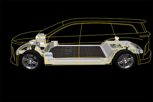 鴻海 EVKit 電動車平台規格曝光，最大續航里程達 360 公里！