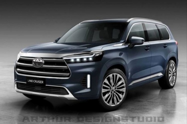 新一代 Toyota 旗艦休旅預測外觀出爐，有望搭指紋認證系統！