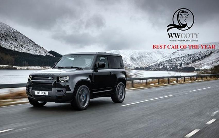最大獎 2021 年度最佳女性風雲車獎項，由 Land Rover Defender 拿下。