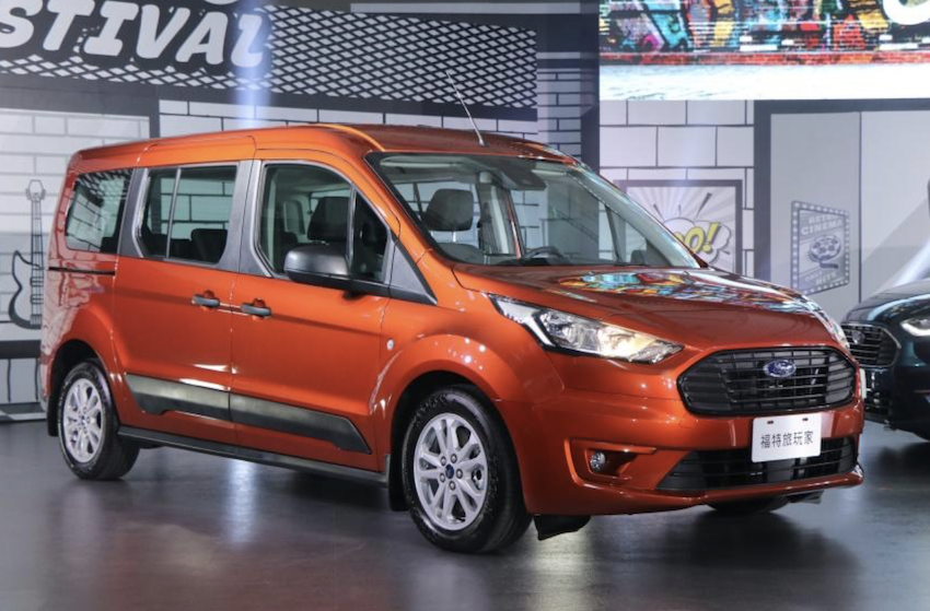 Ford Tourneo Connect 從歐洲進口，在百萬出頭價格帶切入台灣市場。（攝影：記者蘇銘翰）