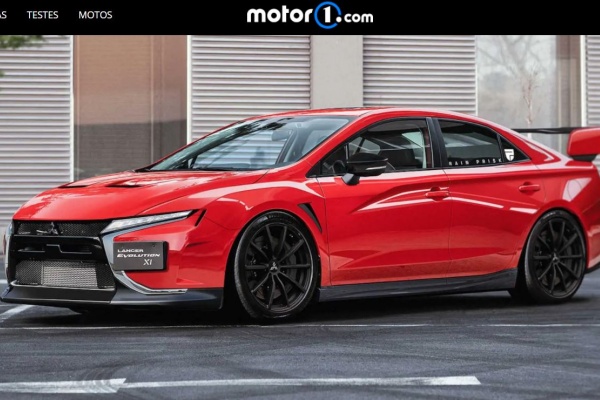 新一代 Lancer EVO 預想圖出爐，三菱最新設計語彙全導入！