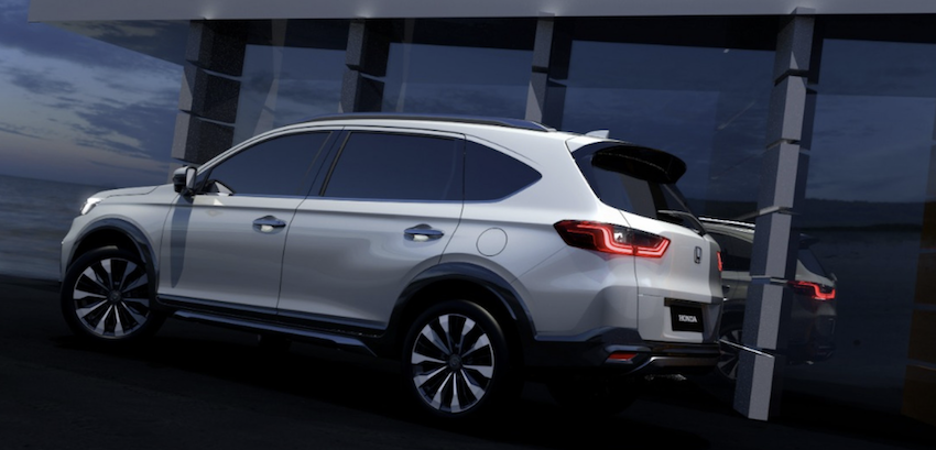 外型其實比較像是 SUV，但在 C  柱之後較為方正，結合 MPV 的空間優勢。