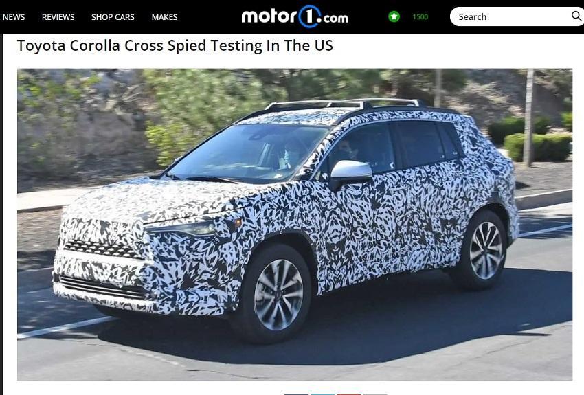 美國市場對 Corolla Cross 這位新寵兒，亦有很高興趣。