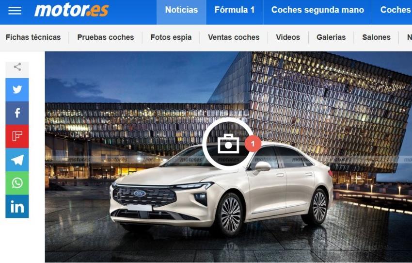 外媒指出 Ford 海外版本 Evos 將於明年下半年發表。