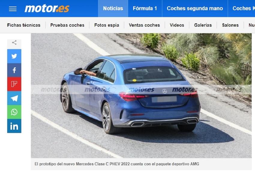 M.Benz C-Class PHEV 預計有三款車型。