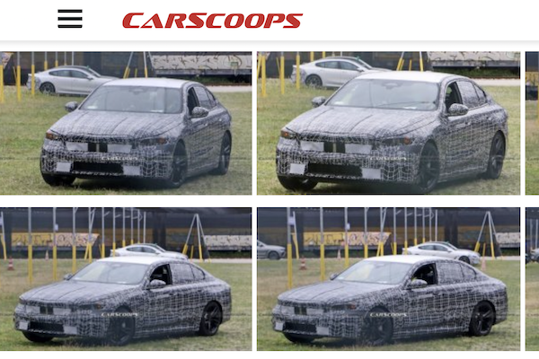 最後一次搭燃油動力？BMW 5 系列大改款偽裝車全貌曝光