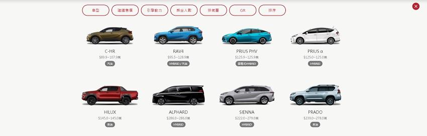 台灣和泰官網正式下架 Prius，加上之前的 Prius C，已有兩款油電車暫時退出台灣市場。