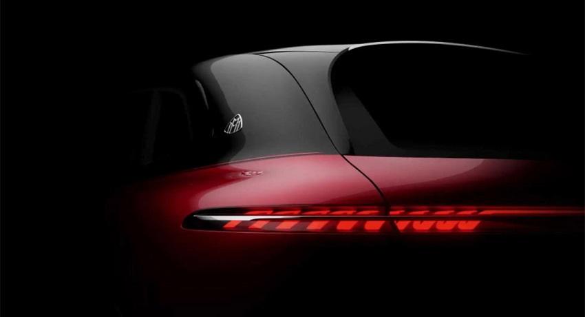 官方釋出 EQS SUV 新車預告，預告圖顯示另有更高定位的 Maybach 版本出現。