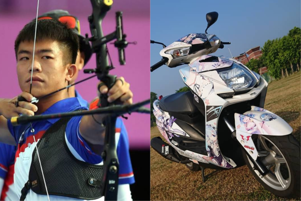 自稱業餘宅男 動漫迷鄧宇成將勁戰彩貼成痛車 Look！