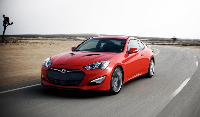 Hyundai Genesis Coupe 雙門跑車高居第二名，並且傳出準備重回車壇的消息。